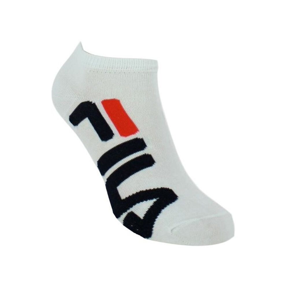 FILA F9199-300 WHITE "FILA" INVISIBLE SOCKS URBAN COLLEСTION 2 PAIRS PER PACK