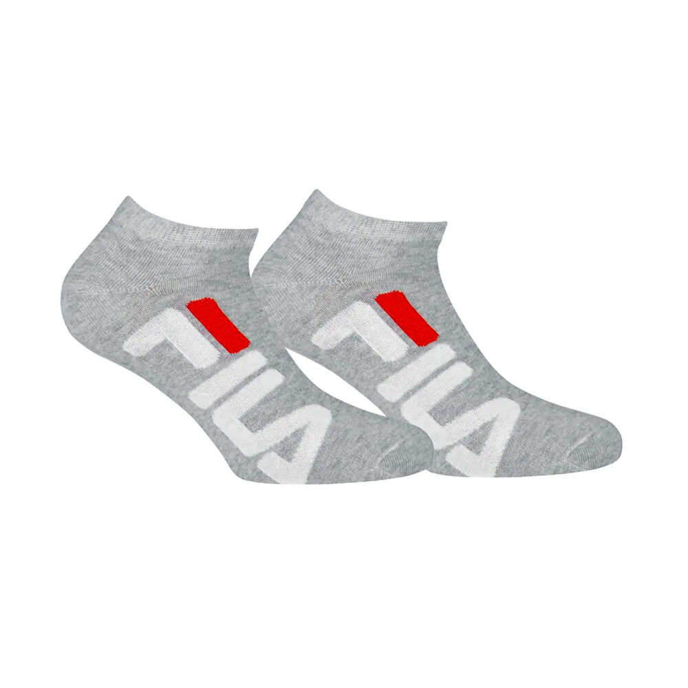 FILA F9199-400 GREY "FILA" INVISIBLE SOCKS URBAN COLLEСTION 2 PAIRS PER PACK