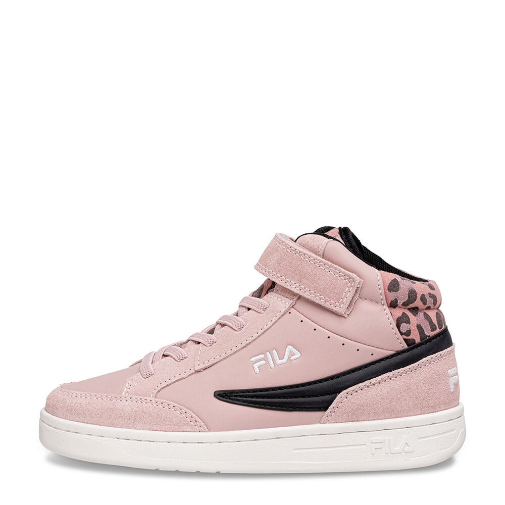 FILA FFK0122 FILA CREW velcro mid kids 43148 Pale Mauve-Leopard
