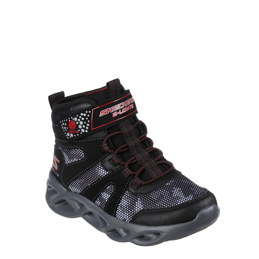 Skechers 400145L-BKRD-TWISTED-BRIGHTS