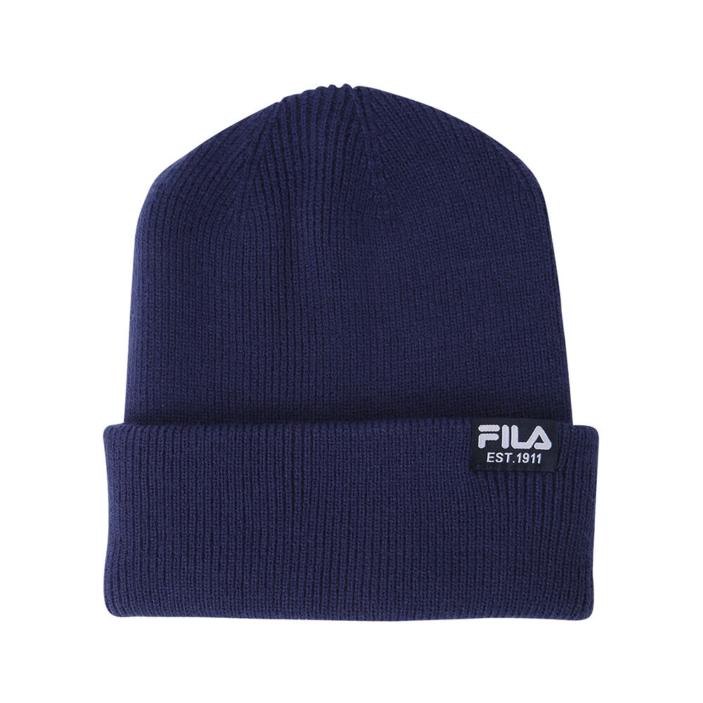 FILA FCU0092 BLAINE Slouchy Beanie with flag logo 50001 Medieval Blue