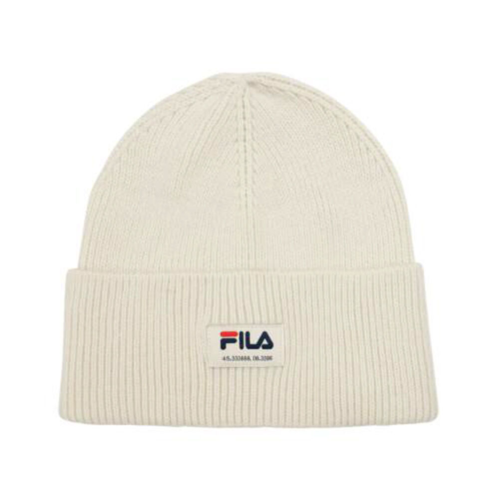 FILA FCU0094 BESSEMER Slouch beanie with 1911patch 80042 Vaporous Gray