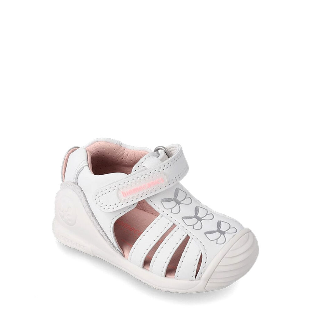 Biomecanics 232101-B SANDALIA LAZO BLANCO (SAUVAGE)