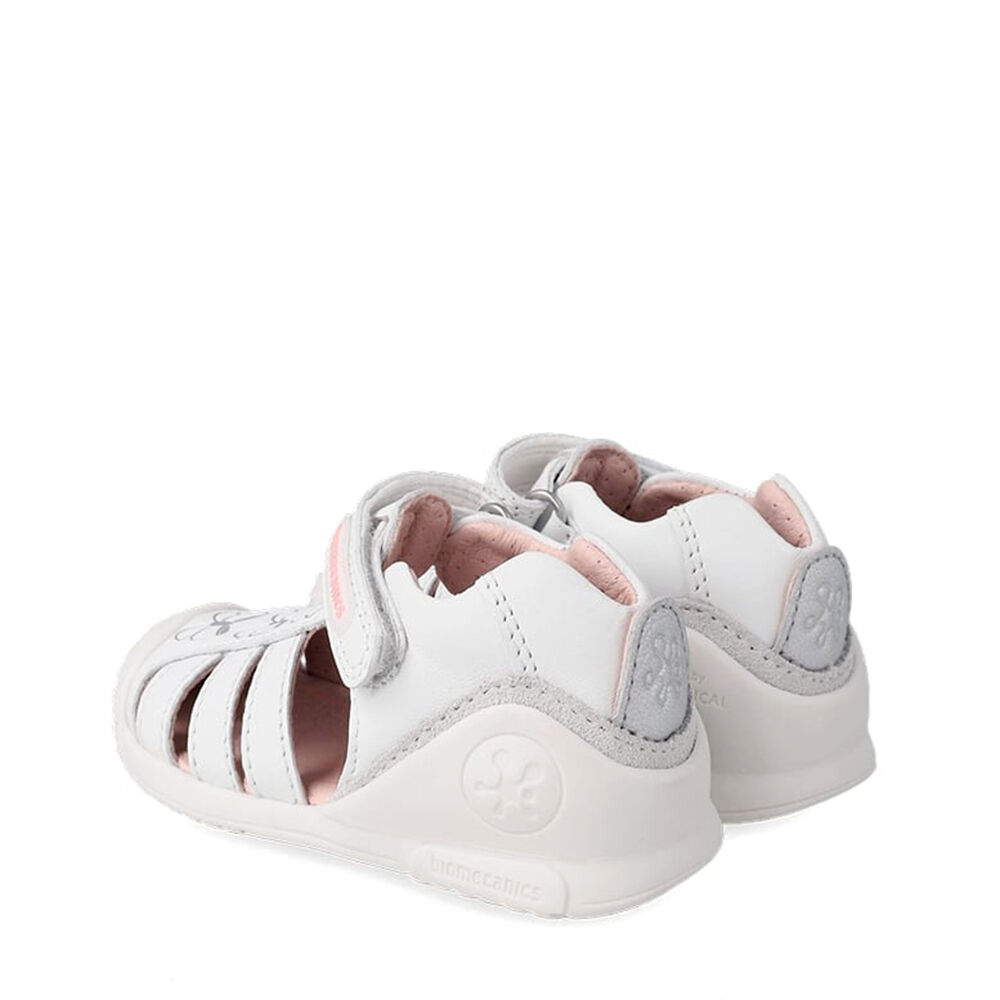 Biomecanics 232101-B SANDALIA LAZO BLANCO (SAUVAGE)