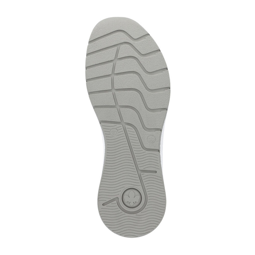 Rieker N6500-80 weiss/white/silver