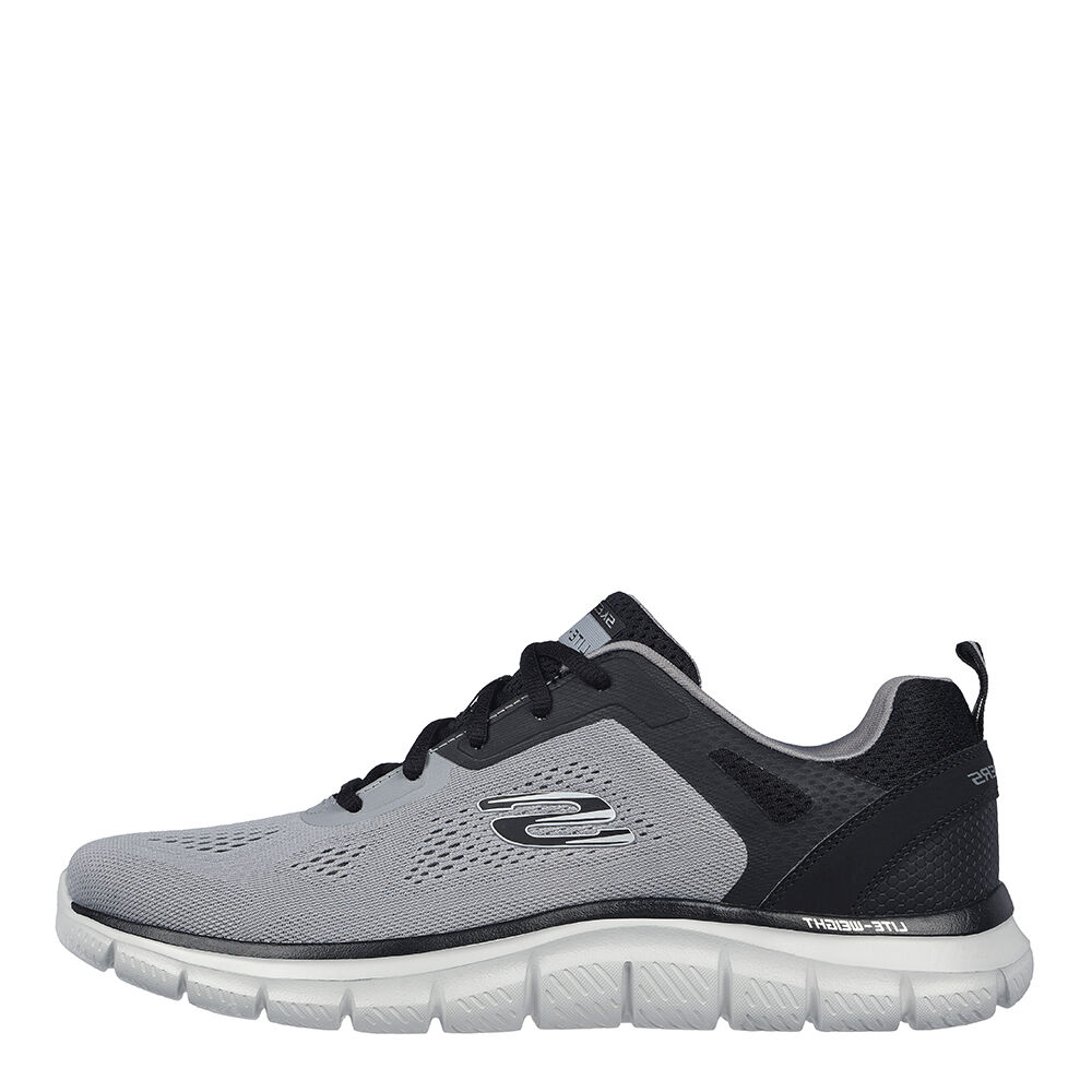 Skechers 232698-GYBK-TRACK-BROADER