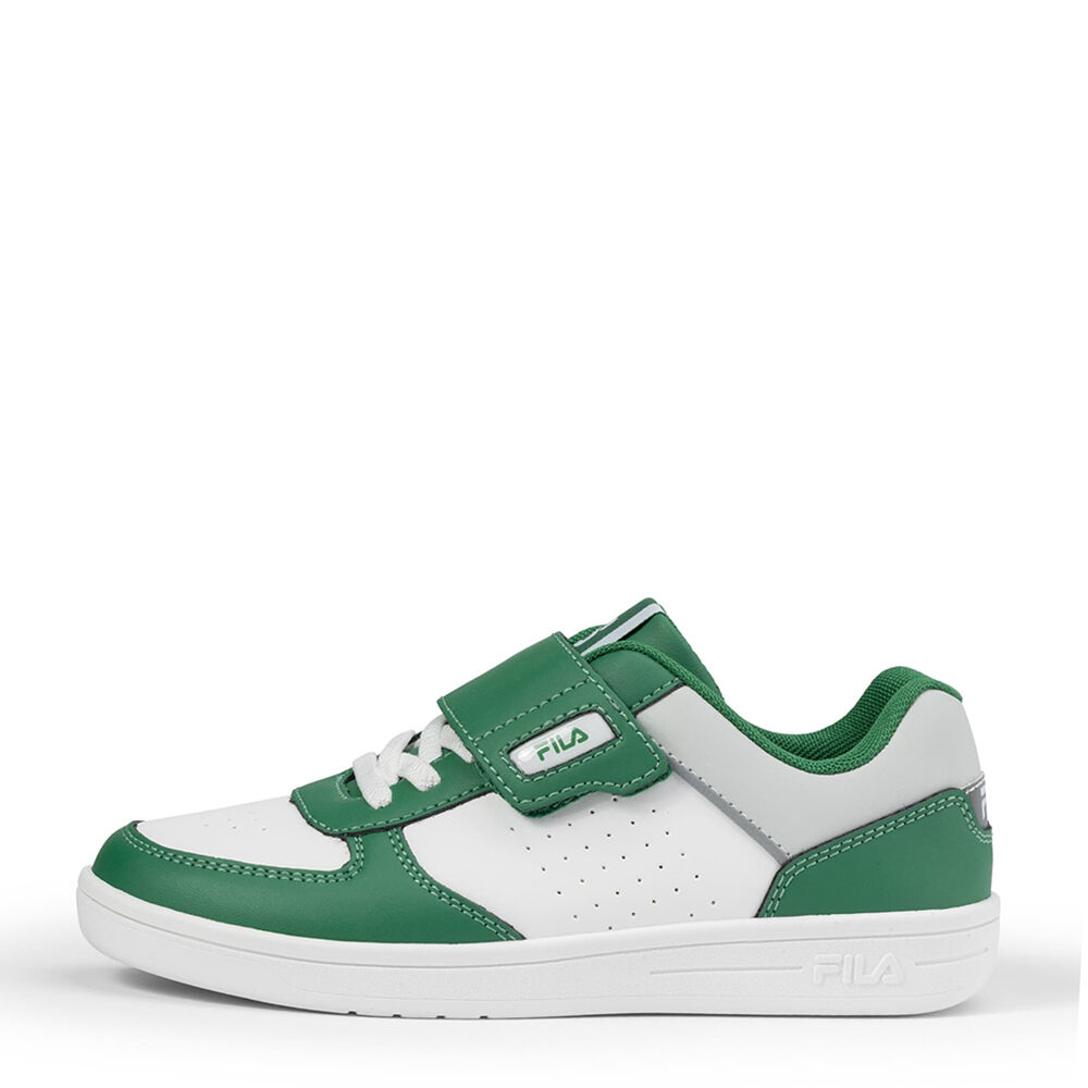 FILA FFK0165 C.COURTCB velcro kids 13063 White-Verdant Green