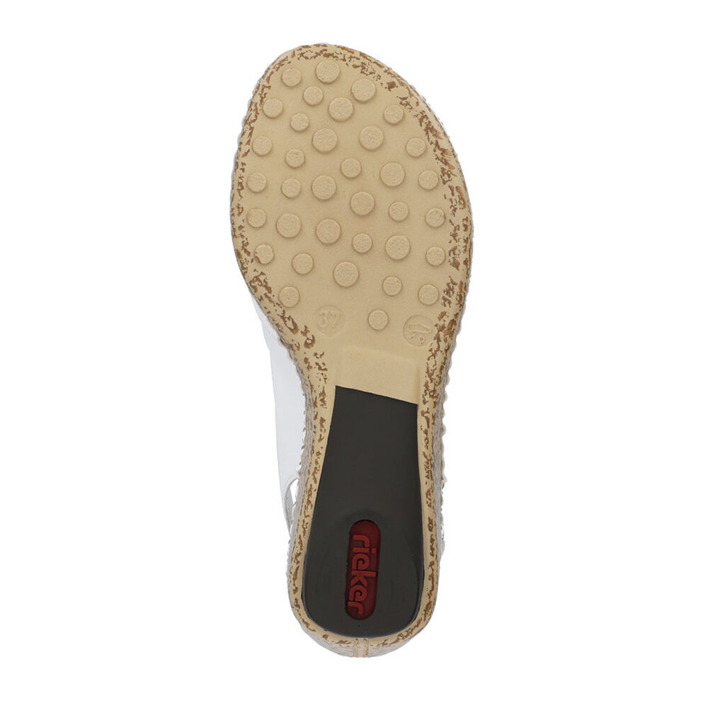 Rieker 66189-80 weiss/white