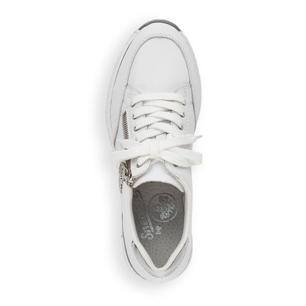 Rieker N4335-80 weiss/argento