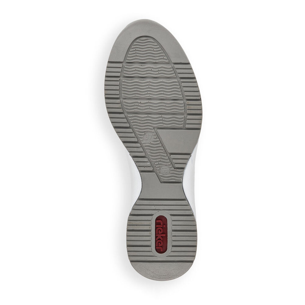 Rieker N4335-80 weiss/argento