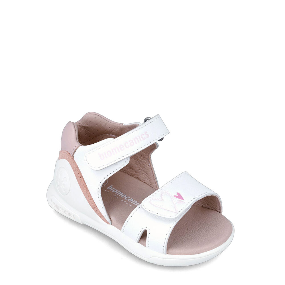 Biomecanics 242140-B SANDALIA CORAZONES BLANCO (SAUVAGE)