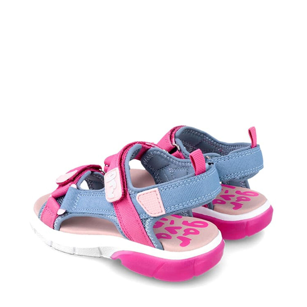 Garvalin 242855-C SANDALIA TIRAS JEANS Y ROSA (MAT)