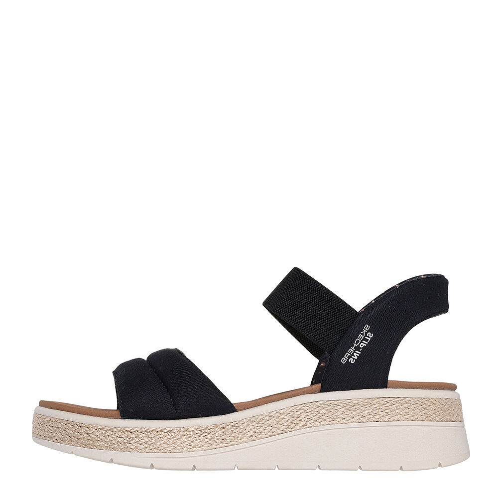 Skechers 114413-BLK-BOBS SUN RAY