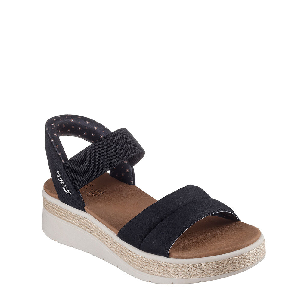 Skechers 114413-BLK-BOBS SUN RAY