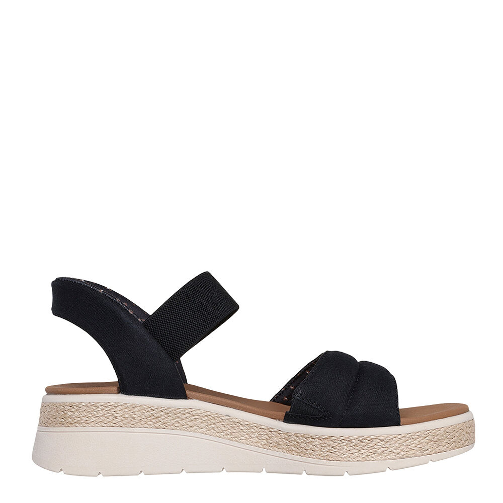 Skechers 114413-BLK-BOBS SUN RAY
