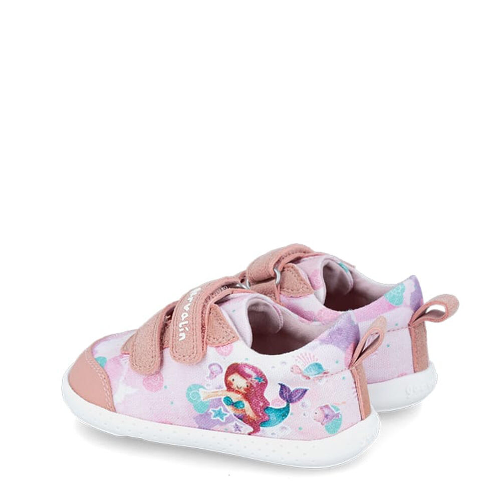 Garvalin 242347-A LONA ESTAMPADA ROSA (PIQUE)
