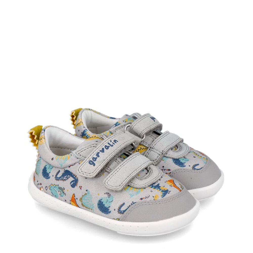 Garvalin 242349-B LONA ESTAMPADA GRIS (PIQUE)