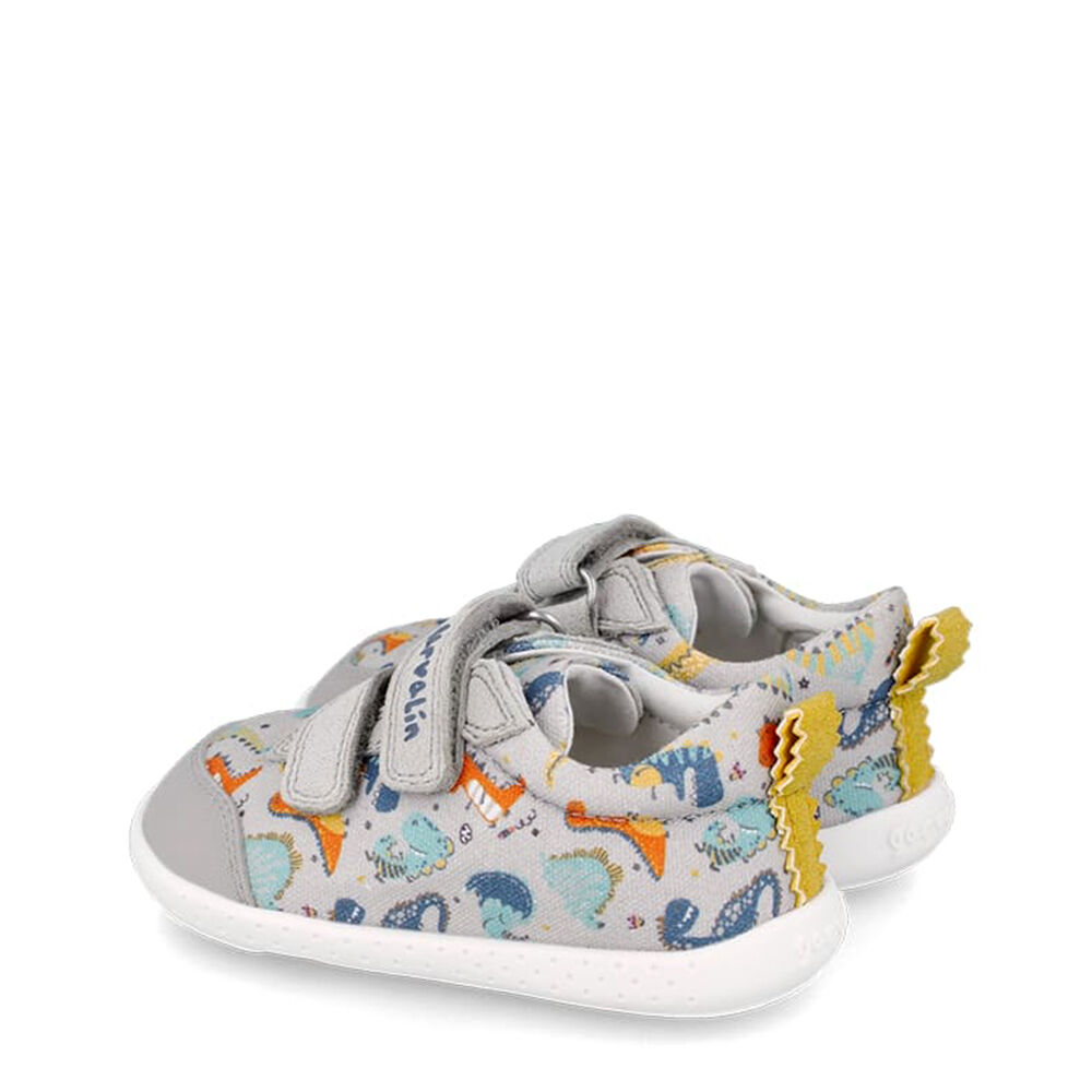 Garvalin 242349-B LONA ESTAMPADA GRIS (PIQUE)
