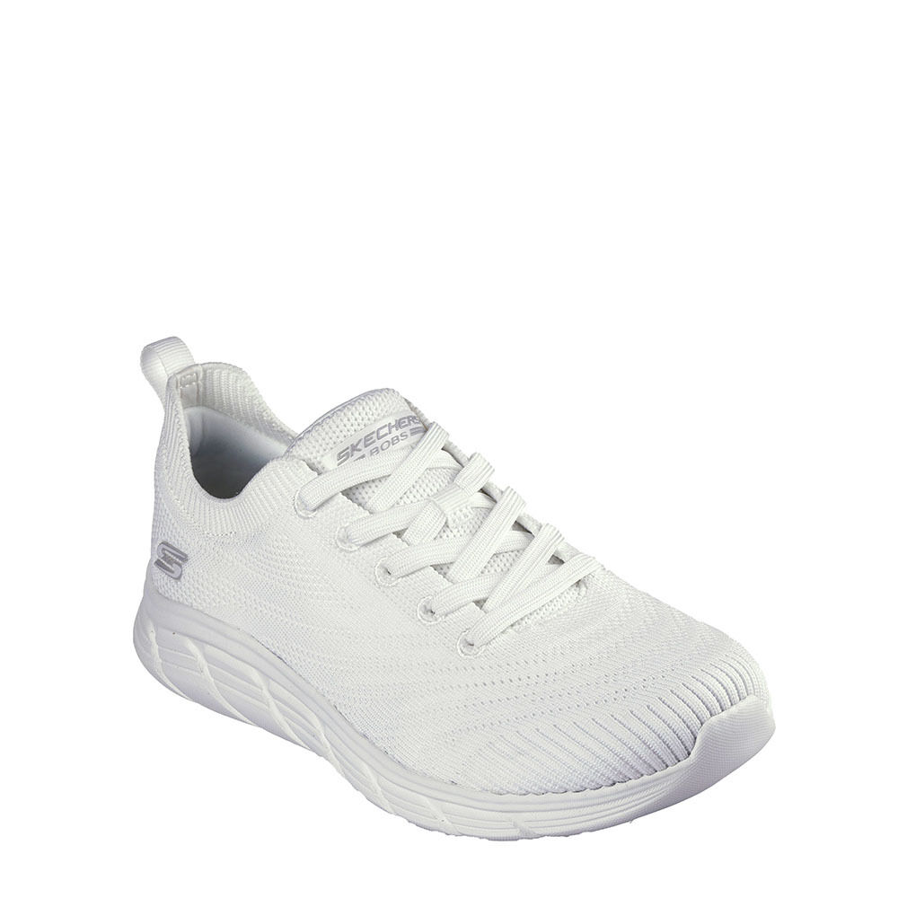 Skechers 117591-WHT-BOBS BFLEX LO-G