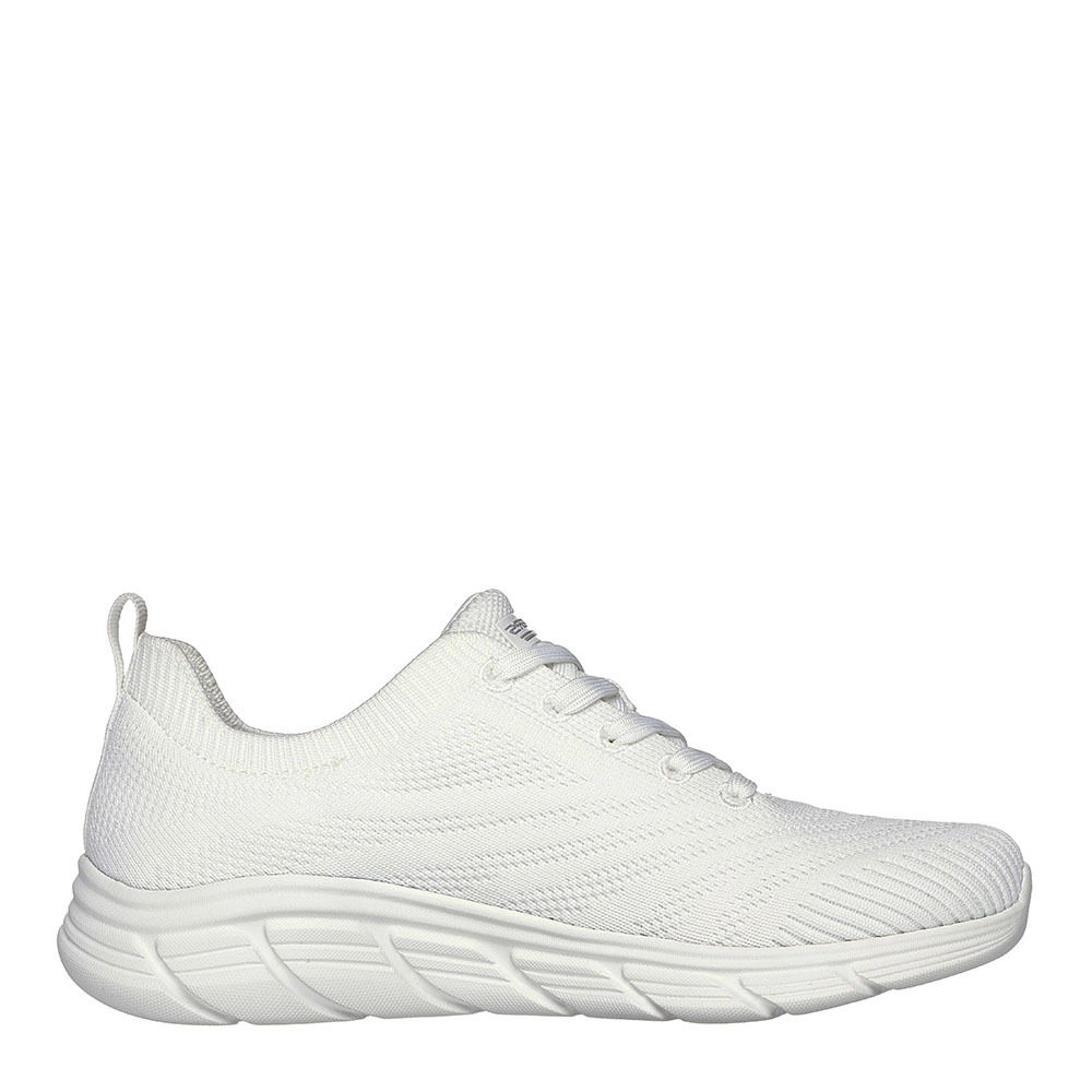 Skechers 117591-WHT-BOBS BFLEX LO-G