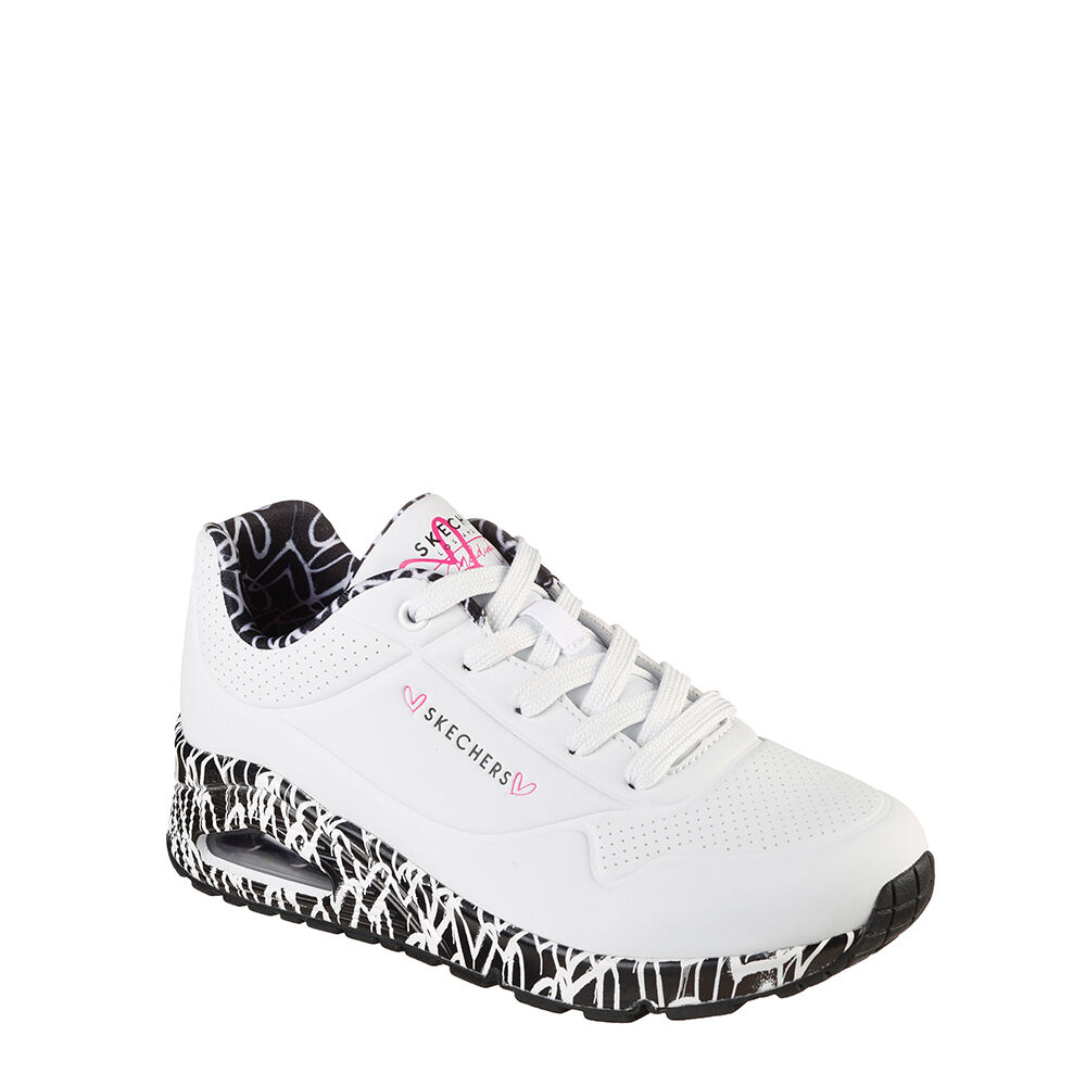 Skechers 155506-WBK-UNO-LOVING LO