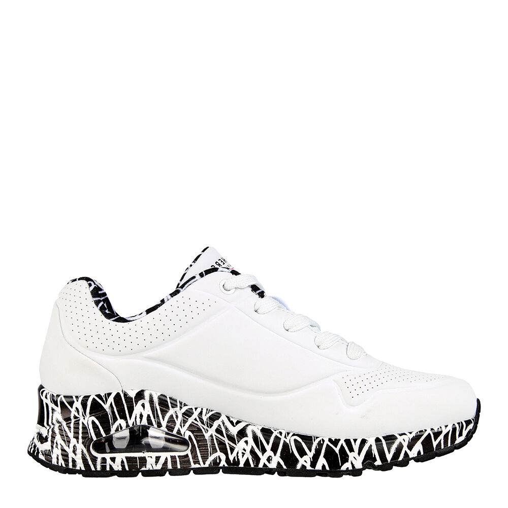 Skechers 155506-WBK-UNO-LOVING LO
