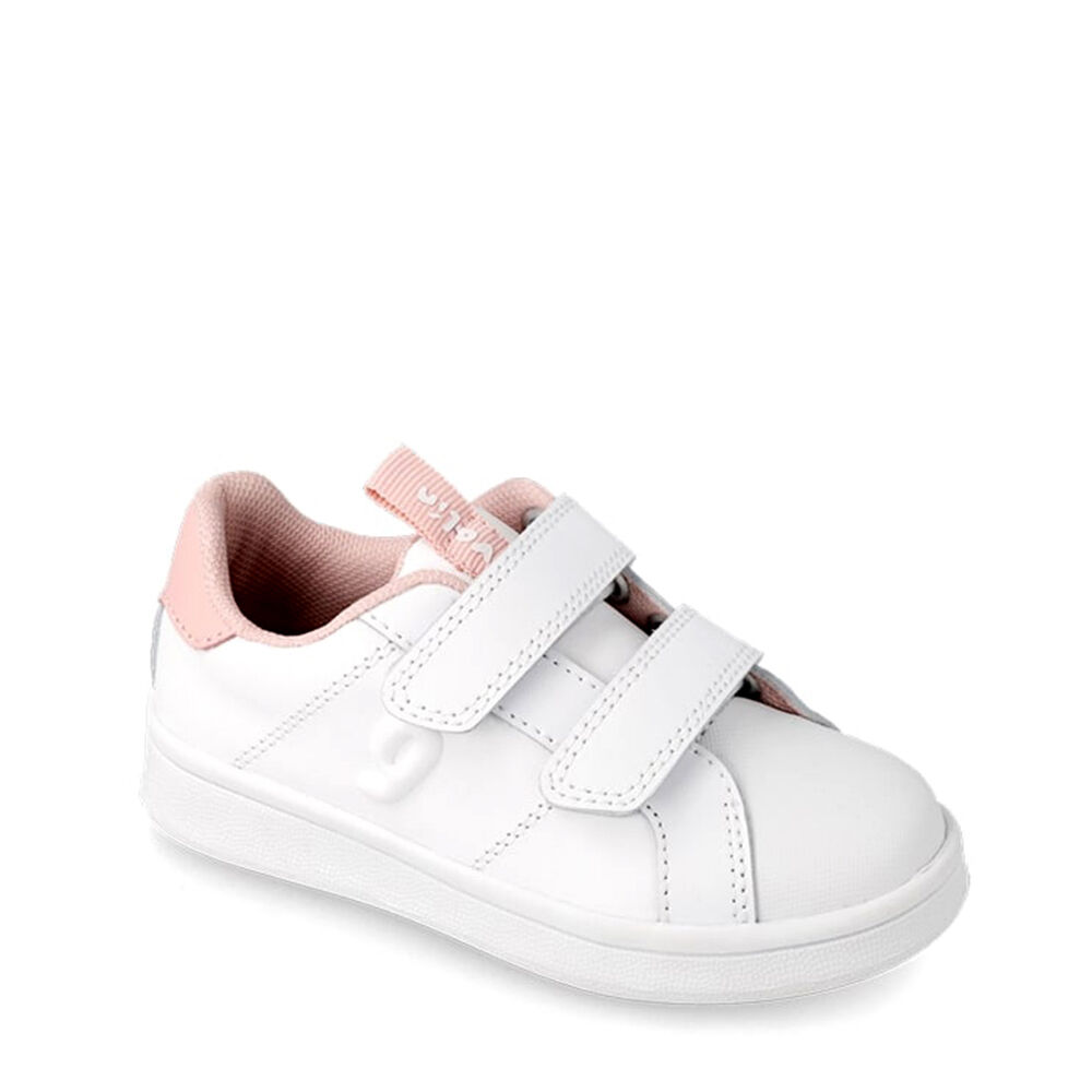 Garvalin 231750-B113 SNEAKER COOL BLANCO Y ROSA (NAPA)