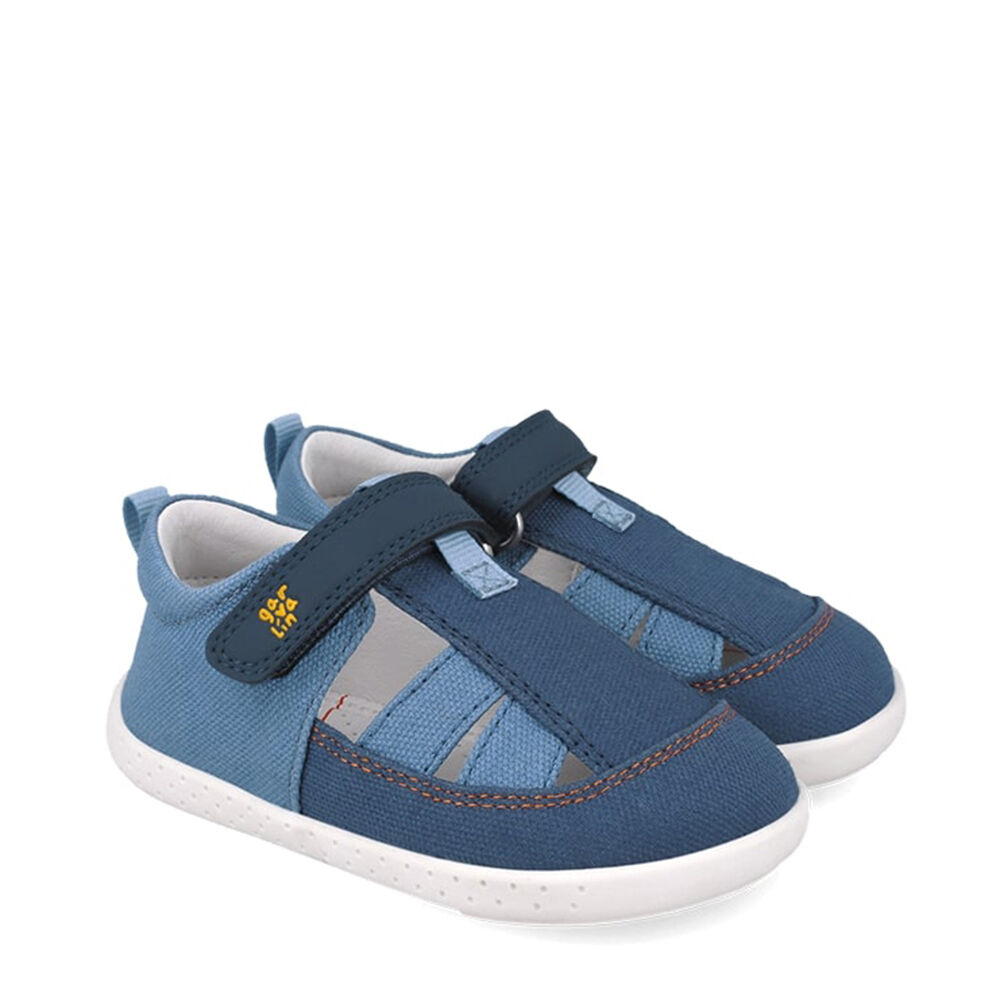 Garvalin 252344-A556 SANDALIA LONA URBAN PETROL (PIQUE)
