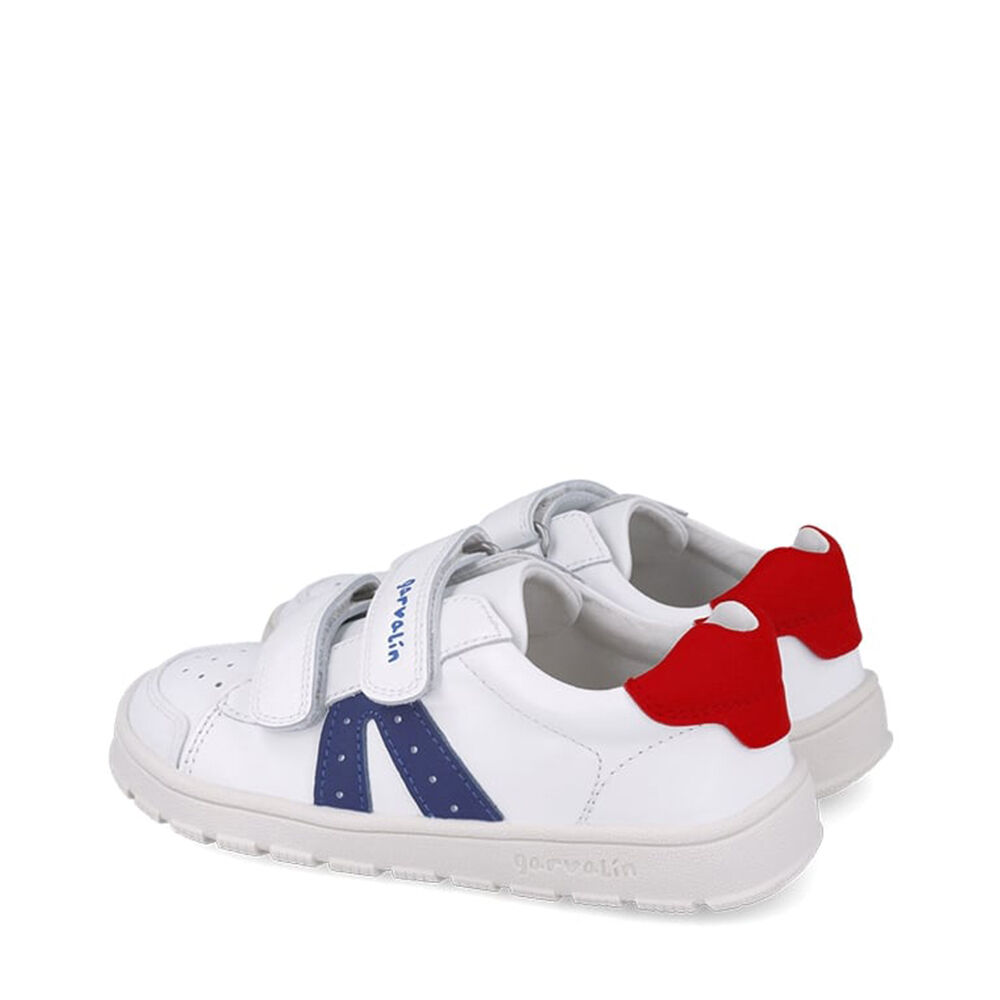 Garvalin 252507-A057 ZAPATO PICADOS BLANCO Y AZUL (NAPA)