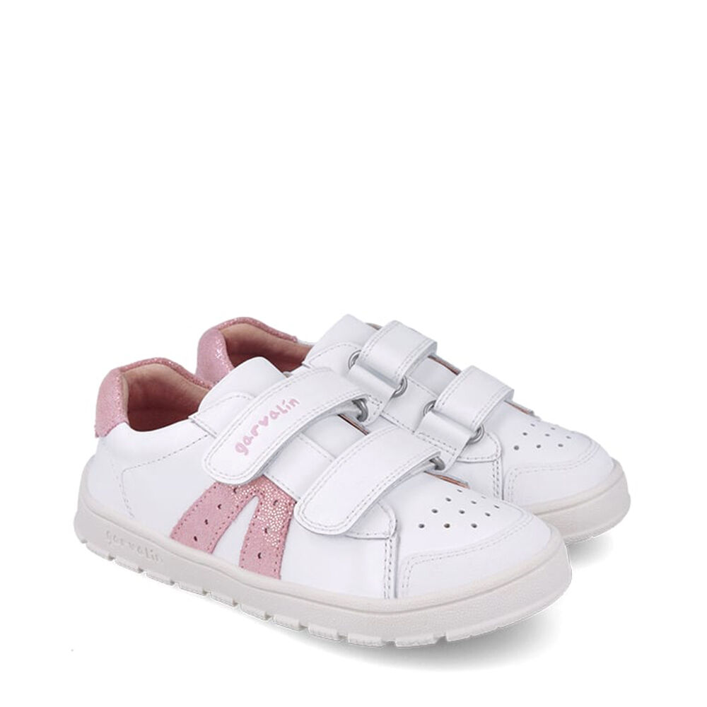 Garvalin 252507-B113 ZAPATO PICADOS BLANCO Y ROSA (NAPA)