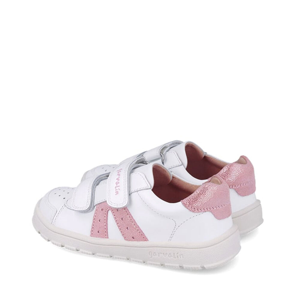 Garvalin 252507-B113 ZAPATO PICADOS BLANCO Y ROSA (NAPA)