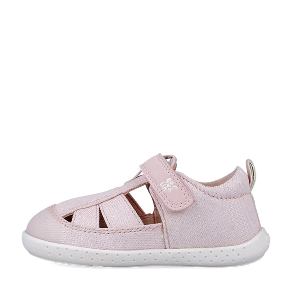 Garvalin 252348-A032 SANDALIA LONA METALIZADA ROSA (PIQUE METALIZADO)