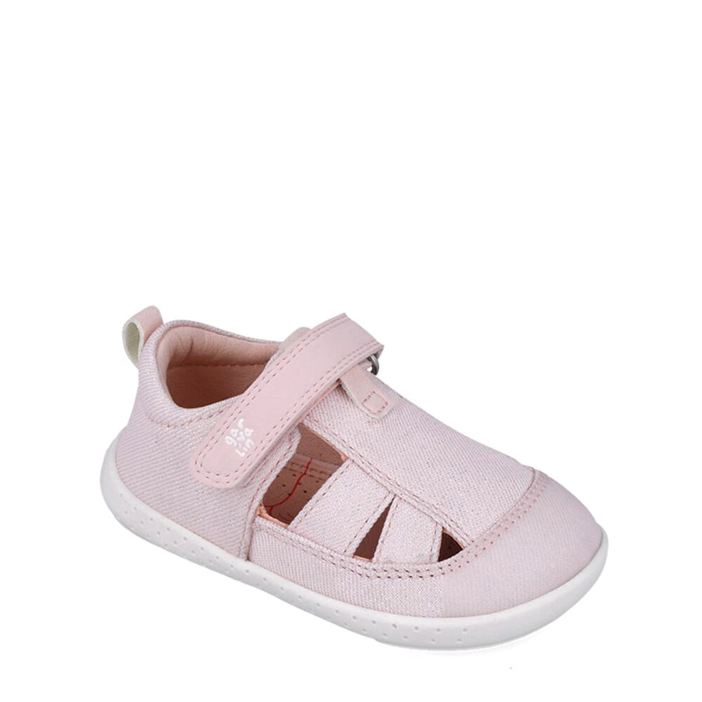 Garvalin 252348-A032 SANDALIA LONA METALIZADA ROSA (PIQUE METALIZADO)