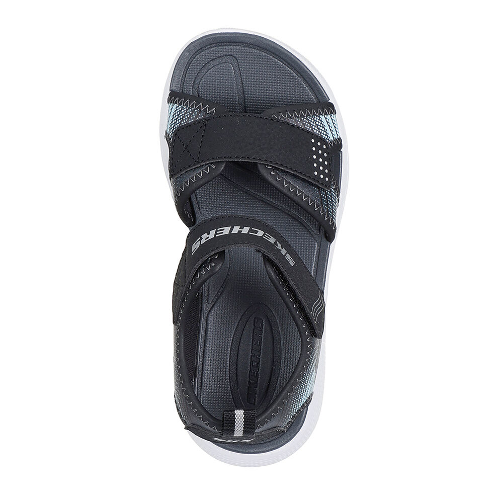 Skechers 407034L-BKSL-MICROSPEC-SPLAS