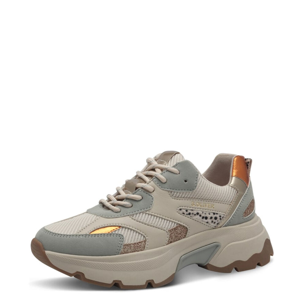 s.Oliver 23612-410 BEIGE COMB