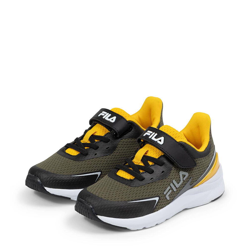 FILA FFK0076-63201 Olive Night-Saffron CRUSHER V kids