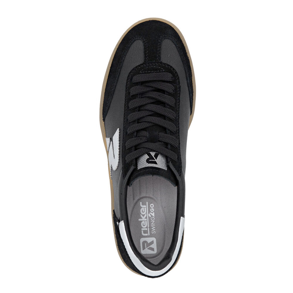 Rieker W3700-00 schwarz/schwarz/silver