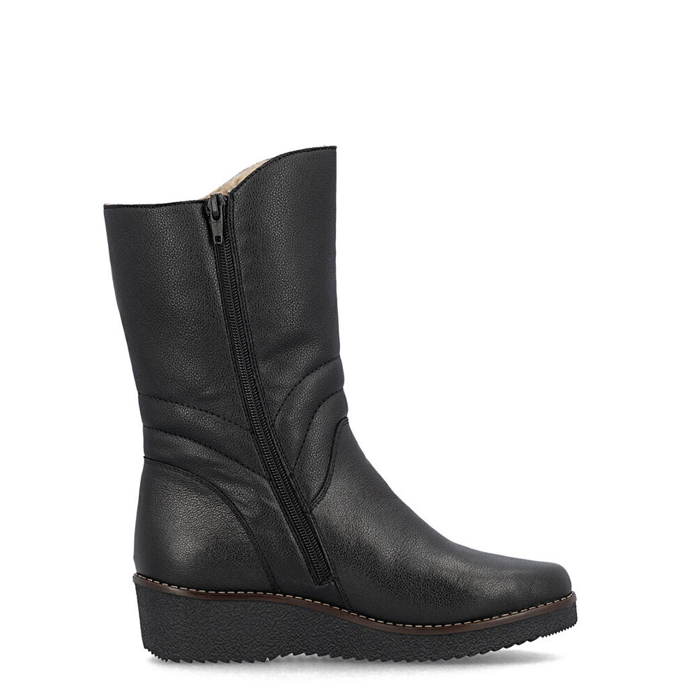 Rieker Y4656-00 Ladies mid height boc