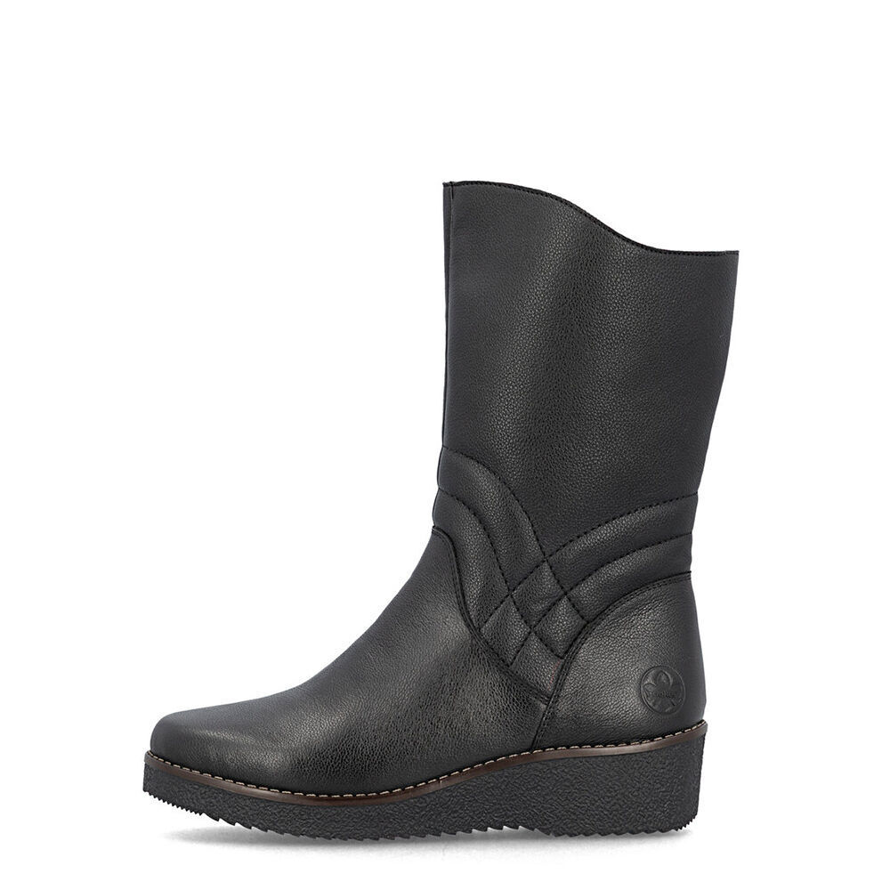 Rieker Y4656-00 Ladies mid height boc