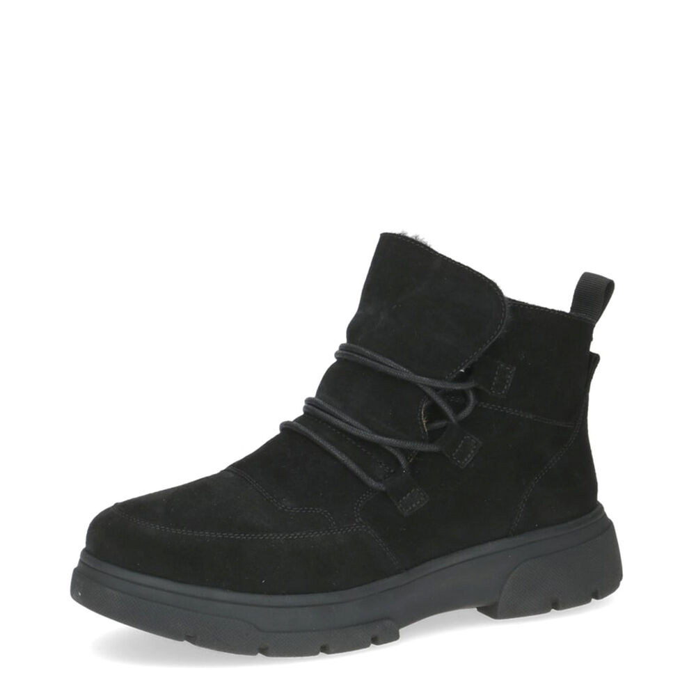 Caprice 26255-004 BLACK SUEDE