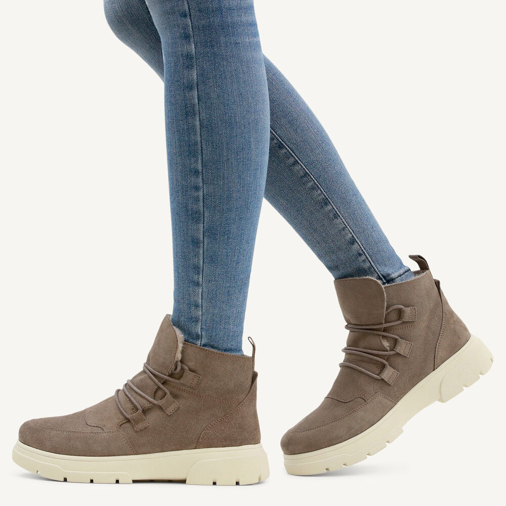 Caprice 26255-367 DK TAUPE SUEDE