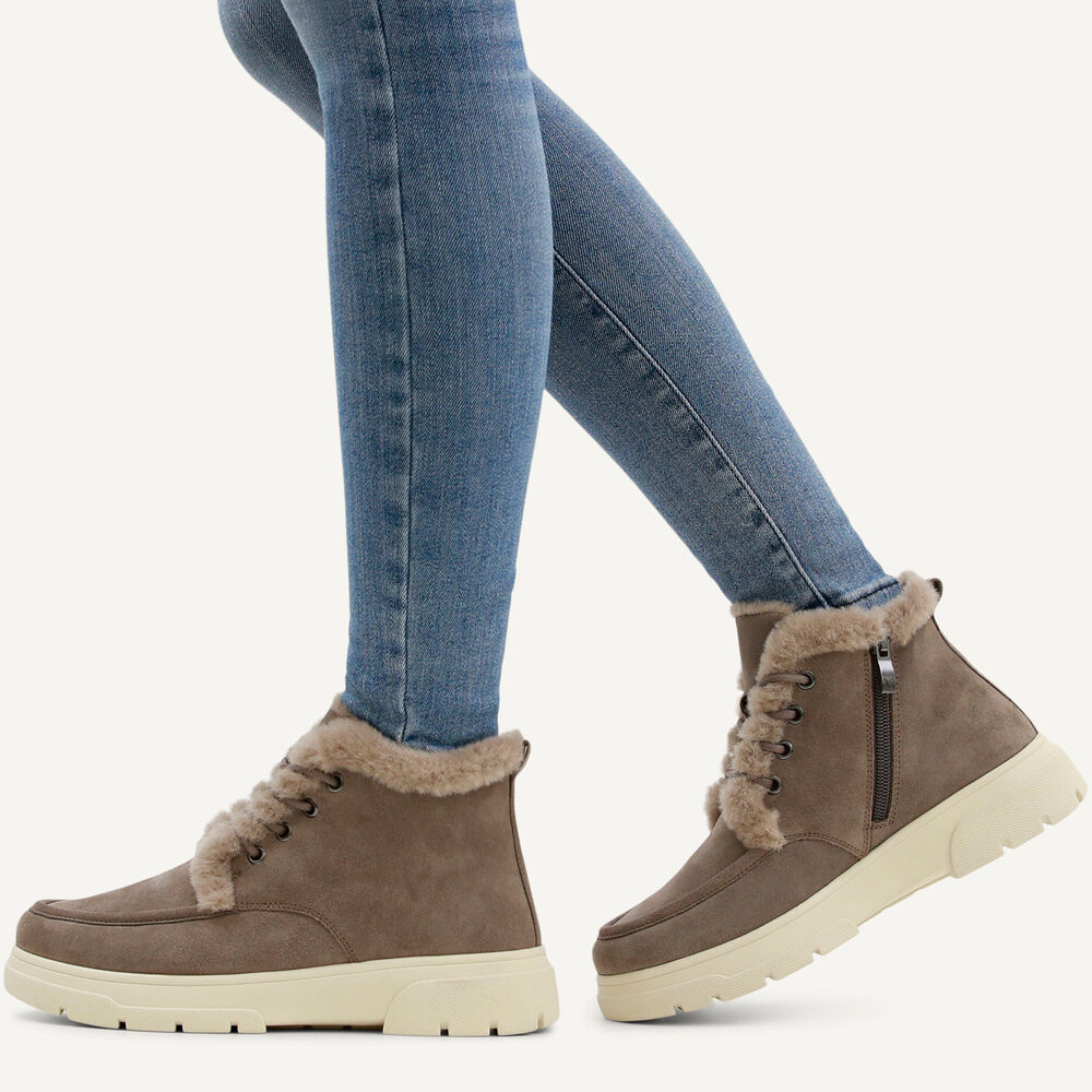 Caprice 26257-367 DK TAUPE SUEDE
