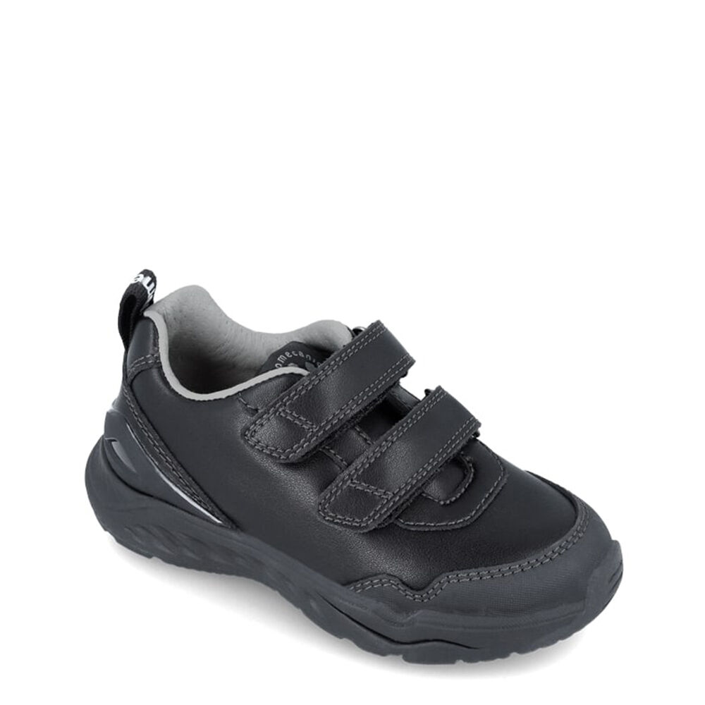 Biomecanics 241020-A054 ZAPATO DOBLE VELCRO NEGRO (NAPA)