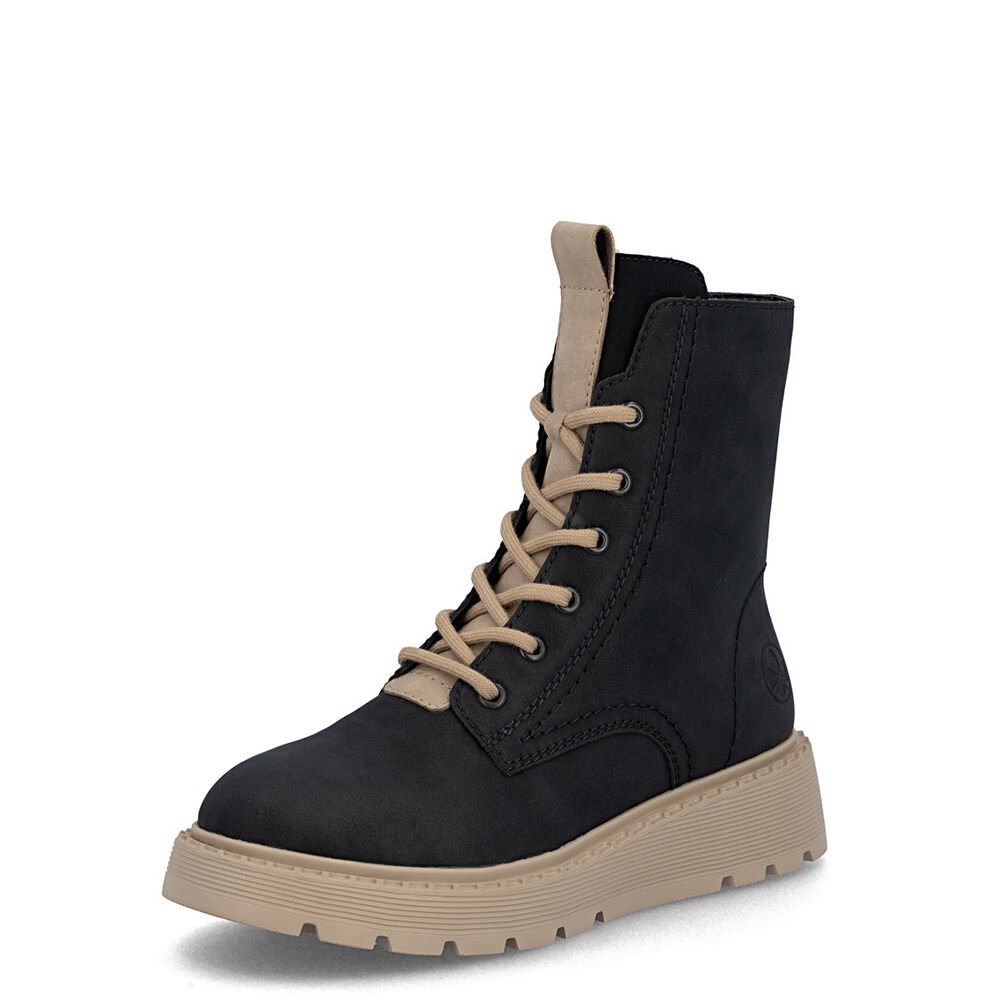 Rieker 70404-01 schwarz/camel/schwarz