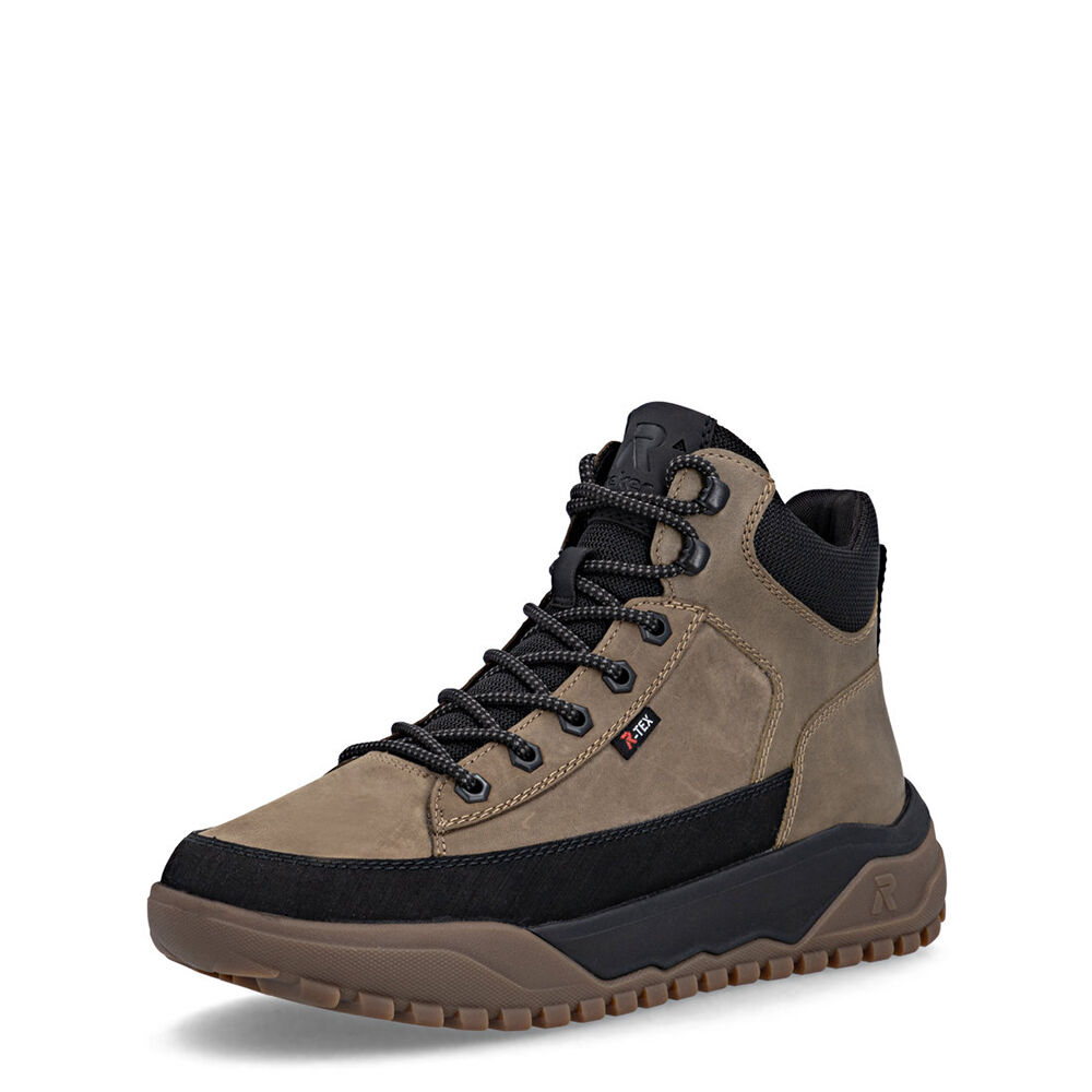 Rieker U1571-20 schwarz/roe/black/roe