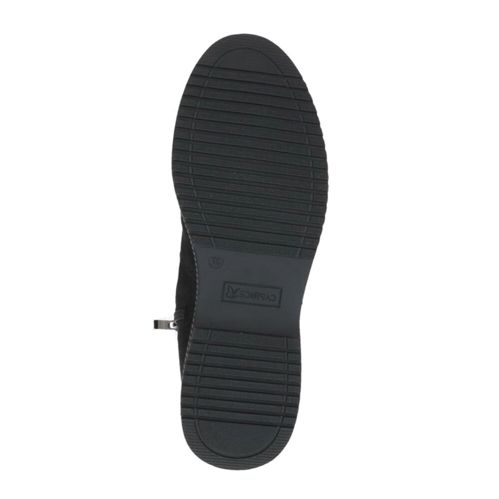 Caprice 25423-004 BLACK SUEDE