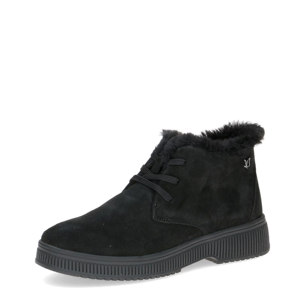 Caprice 26207-004 BLACK SUEDE
