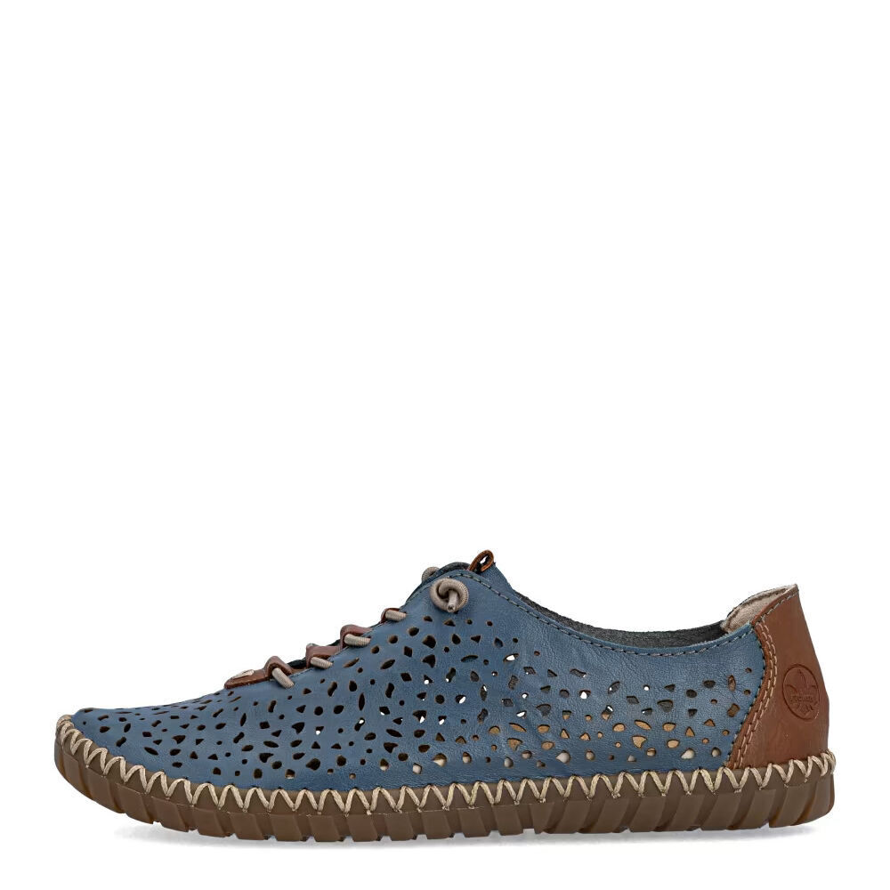 Rieker M2856-12 azur/cayenne/royal