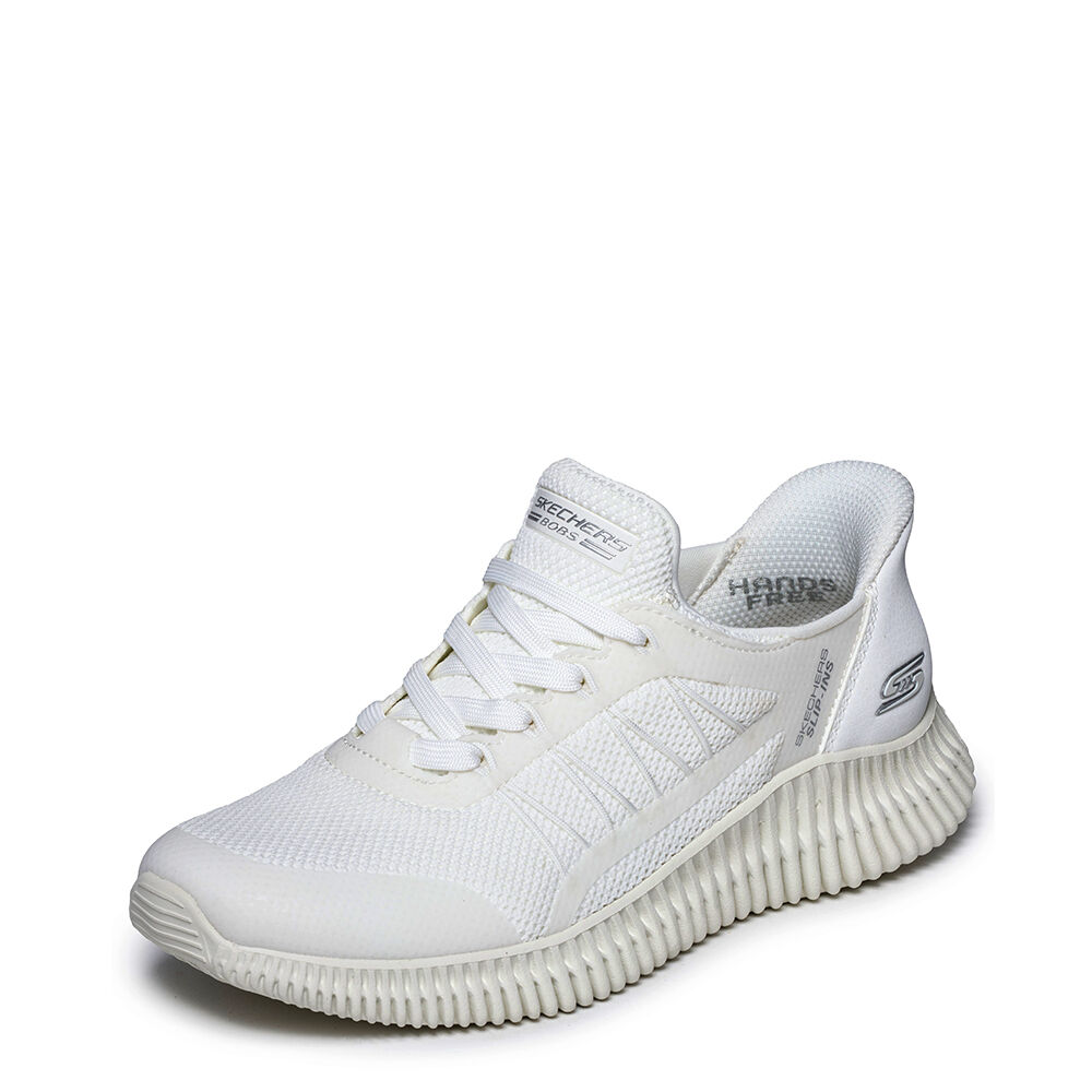 Skechers 117413-WHT-BOBS GEO LITE