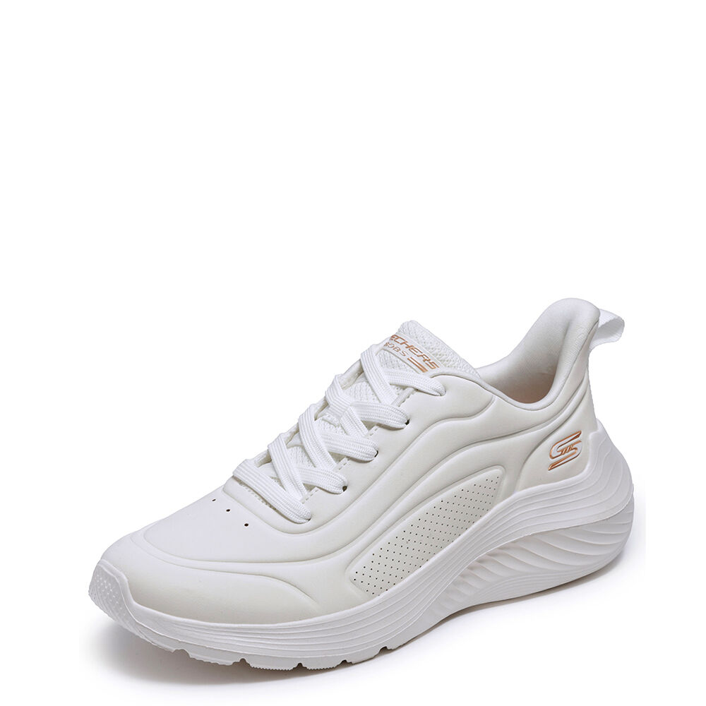 Skechers 117485-WHT-BOBS SQUAD WAVE